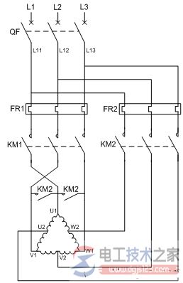 高低速檔電機(jī)接線圖基本原理分析